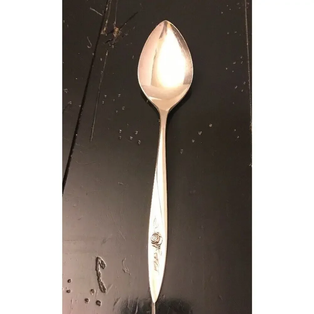 Oneida Community Silverplate Flatware Morning Rose 8.5